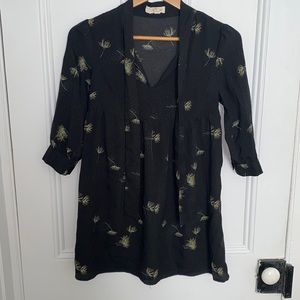 UO Pins & Needles Dandelion Babydoll Dress